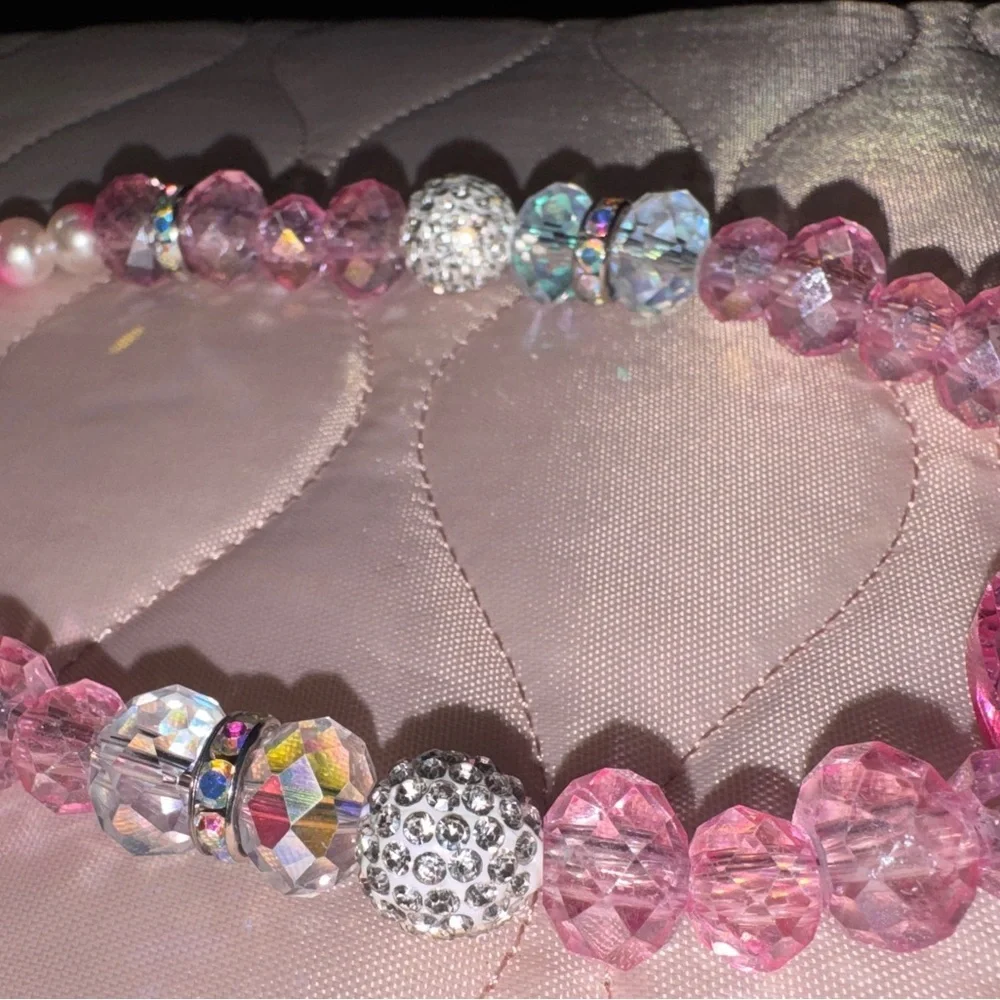 Phone Pink charm accessories